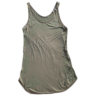 Pre-owned Victoria Beckham Vest In Green