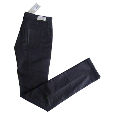 Pre-owned Vanessa Bruno Black Cotton - Elasthane Jeans