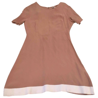 Pre-owned Sandro Mini Dress In Pink