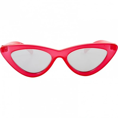 Pre-owned Adam Selman Red Sunglasses