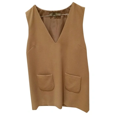 Pre-owned Space Style Concept Cardi Coat In Beige