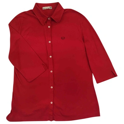 Pre-owned Sergio Tacchini Shirt In Red