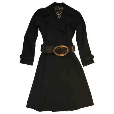 Pre-owned Dolce & Gabbana Wool Coat In Black