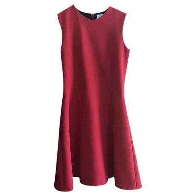 Pre-owned Victoria Beckham Mid-length Dress In Red