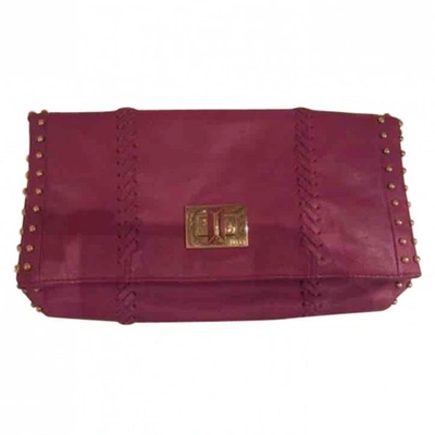Pre-owned Emilio Pucci Leather Clutch Bag In Other