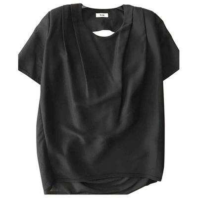 Pre-owned Acne Studios Black Polyester Top