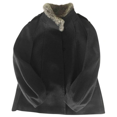 Pre-owned Giuliana Teso Wool Jacket In Grey