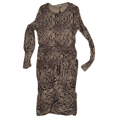 Pre-owned By Malene Birger Mid-length Dress In Beige