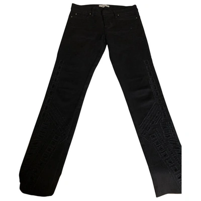 Pre-owned Iro Black Cotton Jeans