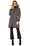 Canada Goose Kensington Parka In Graphite