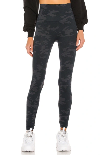 Spanx Look At Me Now Double Layer Waistband Jegging In Black In Black Camo