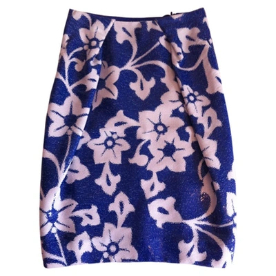 Pre-owned Diane Von Furstenberg Silk Skirt In Other