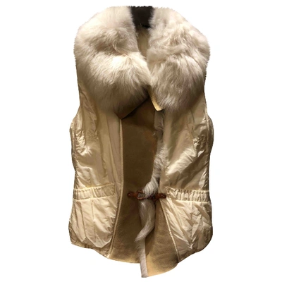 Pre-owned Ermanno Scervino Jacket In Beige