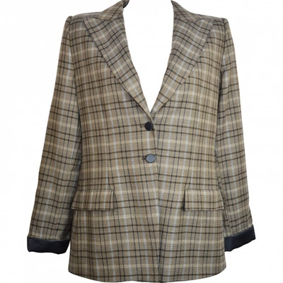Pre-owned Giorgio Armani Wool Blazer In Other