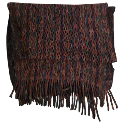 Pre-owned Missoni Wool Scarf In Multicolour