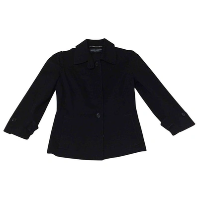 Pre-owned Dolce & Gabbana Short Vest In Black