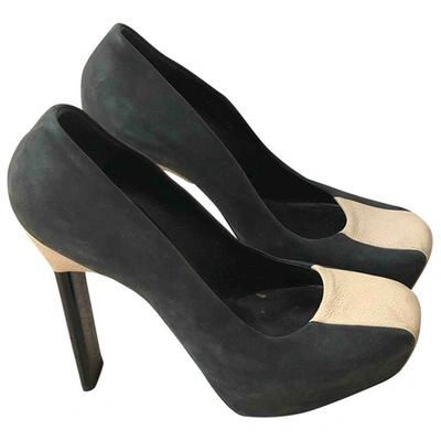 Pre-owned Balenciaga Heels In Anthracite