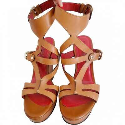 Pre-owned Cesare Paciotti Leather Sandals In Other