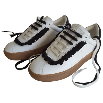 Pre-owned Pinko Leather Trainers