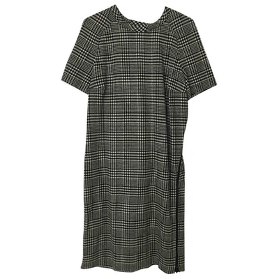 Pre-owned Lanvin Wool Mid-length Dress In Multicolour
