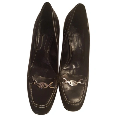 Pre-owned Bally Leather Heels In Black