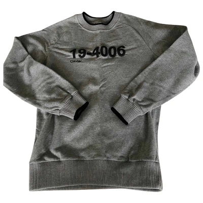 Pre-owned Pantone Grey Cotton Knitwear