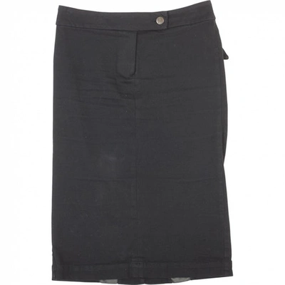 Pre-owned Preen Black Cotton Skirt