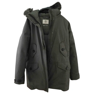 Pre-owned Aigle Khaki Cotton Coat