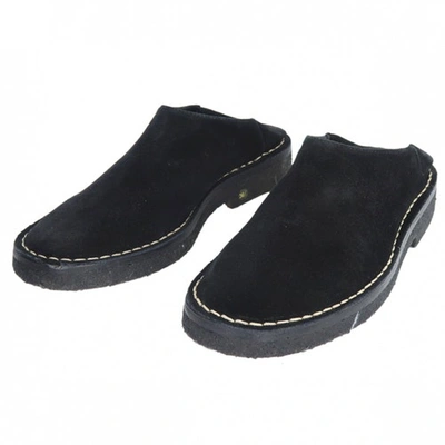 Pre-owned Ann Demeulemeester Black Suede Espadrilles