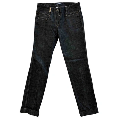 Pre-owned Dolce & Gabbana Black Denim - Jeans Jeans