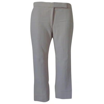 Pre-owned Alexander Mcqueen Other Viscose Trousers