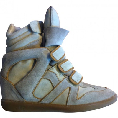 Pre-owned Isabel Marant Leather Trainers In \n