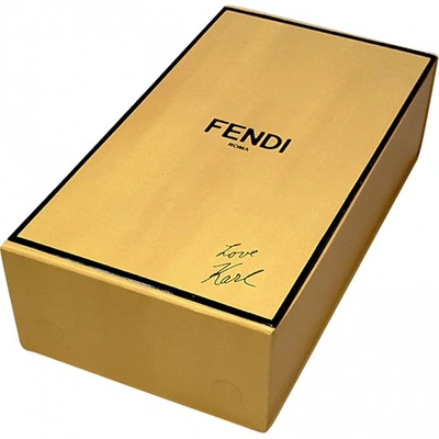 Pre-owned Fendi Karlito Multicolour Mink Bag Charms
