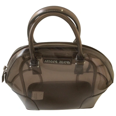 Pre-owned Armani Jeans Handbag In Brown