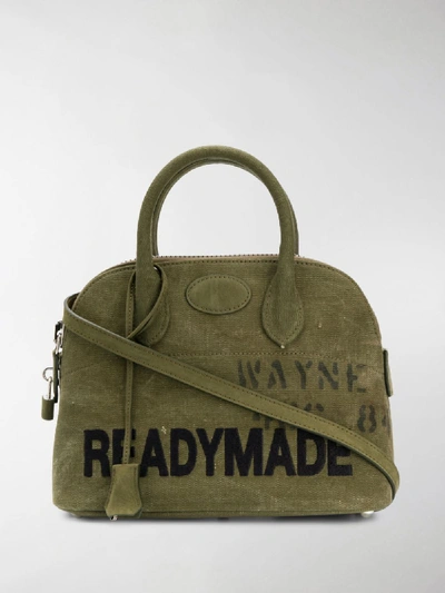 Readymade Logo Tote Bag In Green