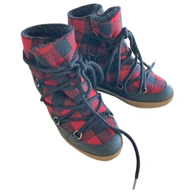 Pre-owned Isabel Marant Nowles Multicolour Ankle Boots