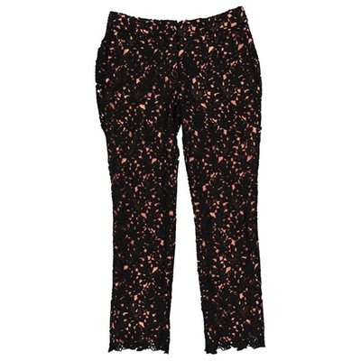 Pre-owned Mulberry Trousers In Black