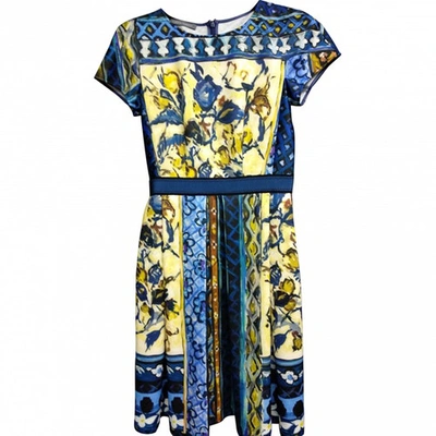 Pre-owned Alberta Ferretti Mid-length Dress In Blue