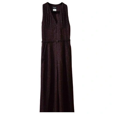 Pre-owned Chanel Jumpsuit In Brown