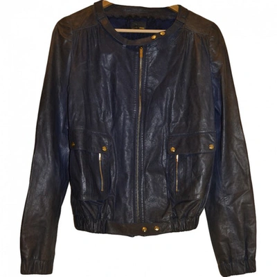 Pre-owned Fendi Multicolour Leather Leather Jacket