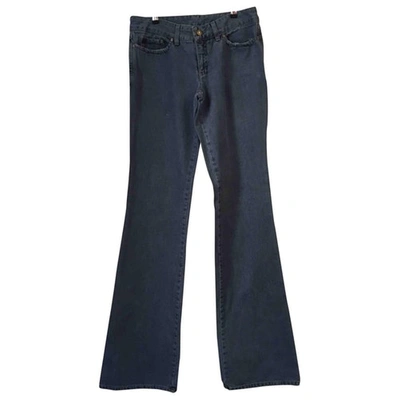 Pre-owned Mcq By Alexander Mcqueen Blue Denim - Jeans Jeans