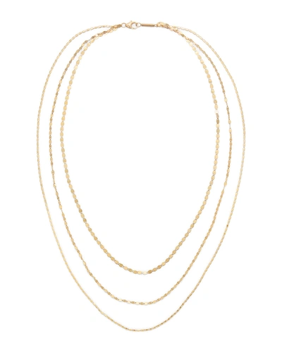 Lana 14k Multi-chain Siena Necklace In Gold