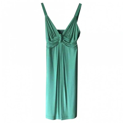 Pre-owned Alberta Ferretti Dress In Green