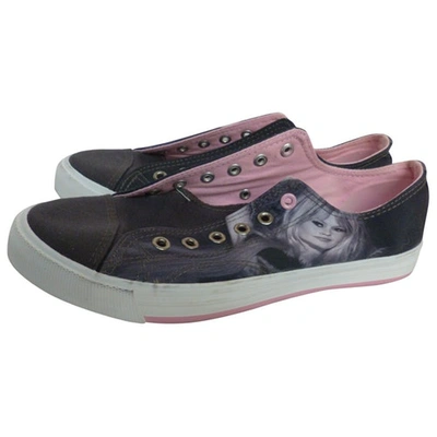 Pre-owned Brigitte Bardot Cloth Trainers In Grey