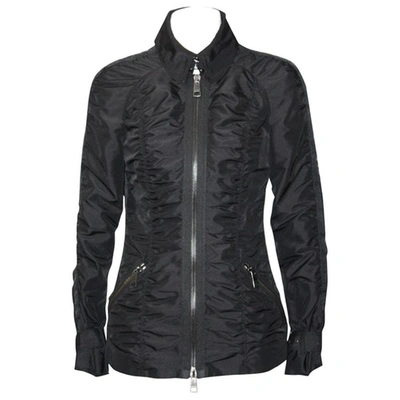 Pre-owned Burberry Black Polyester Jackets