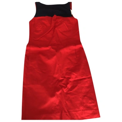 Pre-owned Lauren Ralph Lauren Dress In Red