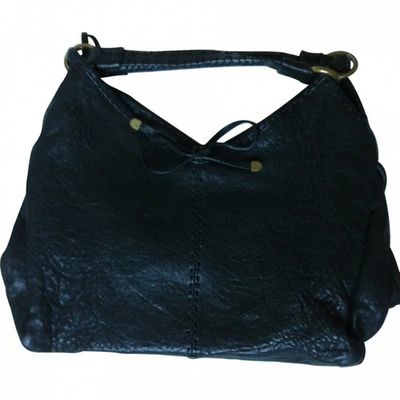 Pre-owned Vanessa Bruno Black Leather Handbag