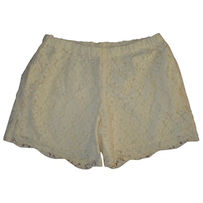 Pre-owned Gat Rimon Ecru Cotton Shorts