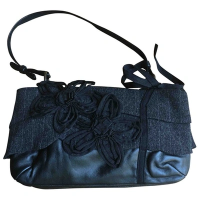 Pre-owned Jamin Puech Leather Mini Bag In Black