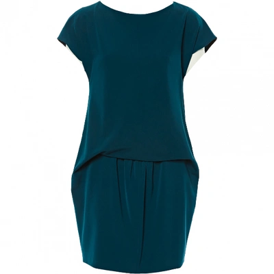 Pre-owned Carven Mini Dress In Blue